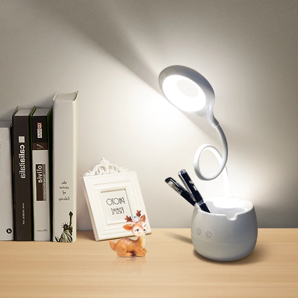 Desk Lamps 18650 LED Touch On/off Switch Eye Protection Reading Study USB Led Table Lamps Night Bedside Lamp With Clip Holder
Desk Lamps 18650 LED Touch On/off Switch Eye Protection Reading Study USB Led Table Lamps Night Bedside Lamp With Clip Holder