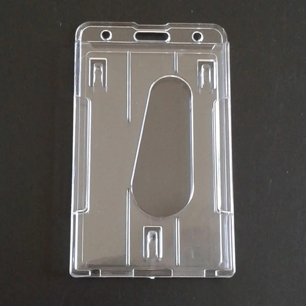 Practical ID Card Case Badge Portable Work Card Holder Durable Transparent Multi-use Double Side Hard Plastic
Practical ID Card Case Badge Portable Work Card Holder Durable Transparent Multi-use Double Side Hard Plastic