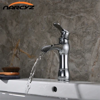 Basin Faucets Chrome Silver Brass Waterfall Bathroom Sink Faucet Single Lever Deck Mounted Hot and Cold Mixer Tap XT556
Basin Faucets Chrome Silver Brass Waterfall Bathroom Sink Faucet Single Lever Deck Mounted Hot and Cold Mixer Tap XT556