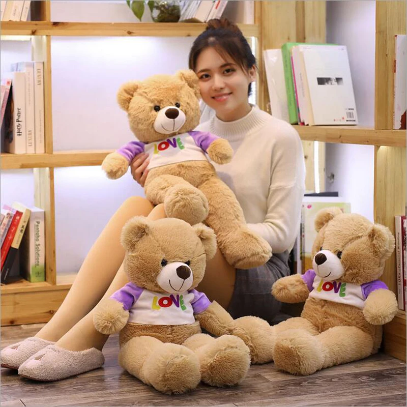 70cm LOVE Teddy Bear Toy Soft Plush Toys Stuffed Animal Bear Plush Doll Toy Children Doll Valentine's Day Gifts
70cm LOVE Teddy Bear Toy Soft Plush Toys Stuffed Animal Bear Plush Doll Toy Children Doll Valentine's Day Gifts