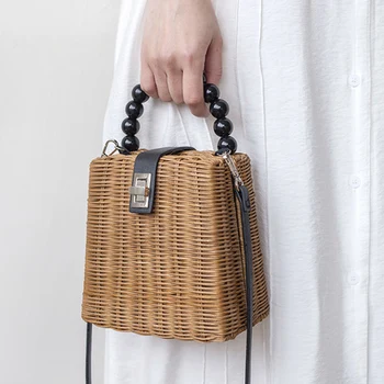 Small Box Tote Straw Bag Portable Shoulder Handmade Women Rattan Woven Beach Hand Bags For Female Ladies Handbag Fashion Totes
Small Box Tote Straw Bag Portable Shoulder Handmade Women Rattan Woven Beach Hand Bags For Female Ladies Handbag Fashion Totes