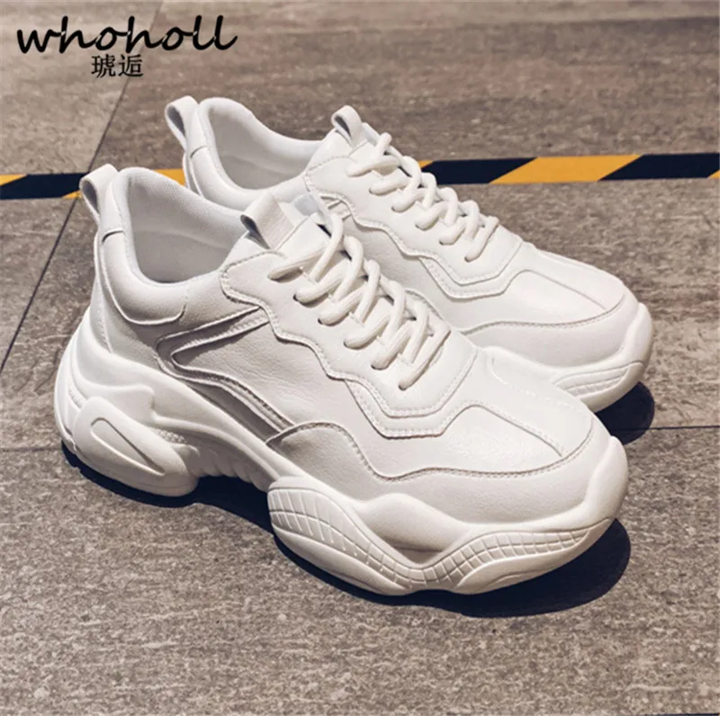 2019 New Fashion Whiter Platform Sneakers Spring Ladies Causal Shoes Woman Leather Platform Shoes Women Sneakers Chaussure Femme
2019 New Fashion Whiter Platform Sneakers Spring Ladies Causal Shoes Woman Leather Platform Shoes Women Sneakers Chaussure Femme