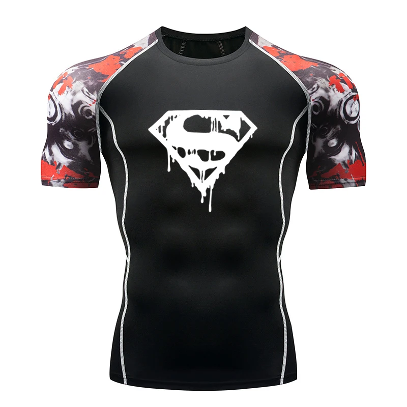 Superman running T-shirt sportswear quick-drying T-shirts For Men tights rashgard male gym T-shirt Tights Men's Workout Clothes
Superman running T-shirt sportswear quick-drying T-shirts For Men tights rashgard male gym T-shirt Tights Men's Workout Clothes