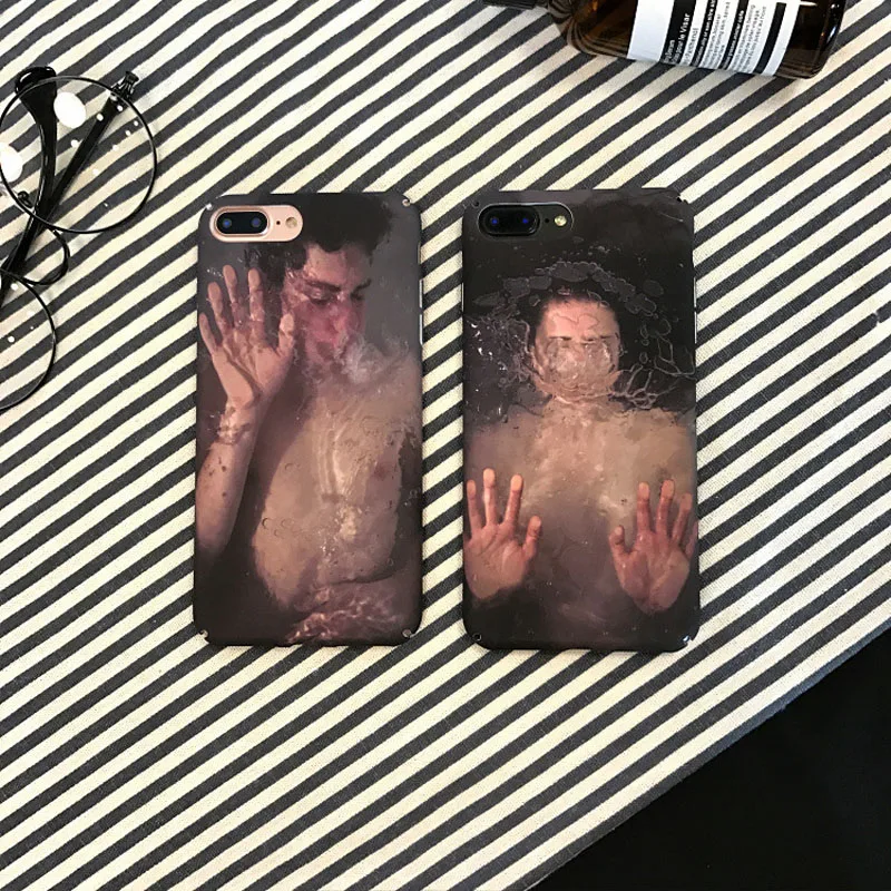 Abstract Art Underwater Boy and Girl Couple Phone case For iPhone 6 6plus PC Hard back cover For iPhone 7 Capa Coque Fundas
Abstract Art Underwater Boy and Girl Couple Phone case For iPhone 6 6plus PC Hard back cover For iPhone 7 Capa Coque Fundas