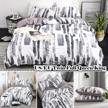 2Pcs/3Pcs Simple Style Ink Soft Bedding Sets with Pillowcases Duvet Cover Set US/EU Twin Double Queen King Size Home Textile
2Pcs/3Pcs Simple Style Ink Soft Bedding Sets with Pillowcases Duvet Cover Set US/EU Twin Double Queen King Size Home Textile