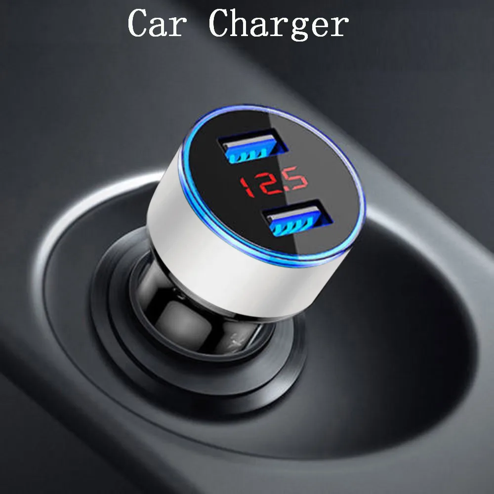3.1A Dual USB Car Charger 2 Port LCD Display 12-24V Cigarette Socket Lighter Universal Dual USB Car-charger 45#
3.1A Dual USB Car Charger 2 Port LCD Display 12-24V Cigarette Socket Lighter Universal Dual USB Car-charger 45#