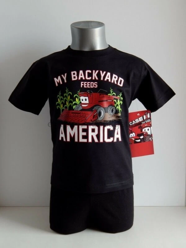 Case IH My Backyard Feeds America Black Toddler T-Shirt Sizes 2T 3T 4T or 5T
Case IH My Backyard Feeds America Black Toddler T-Shirt Sizes 2T 3T 4T or 5T