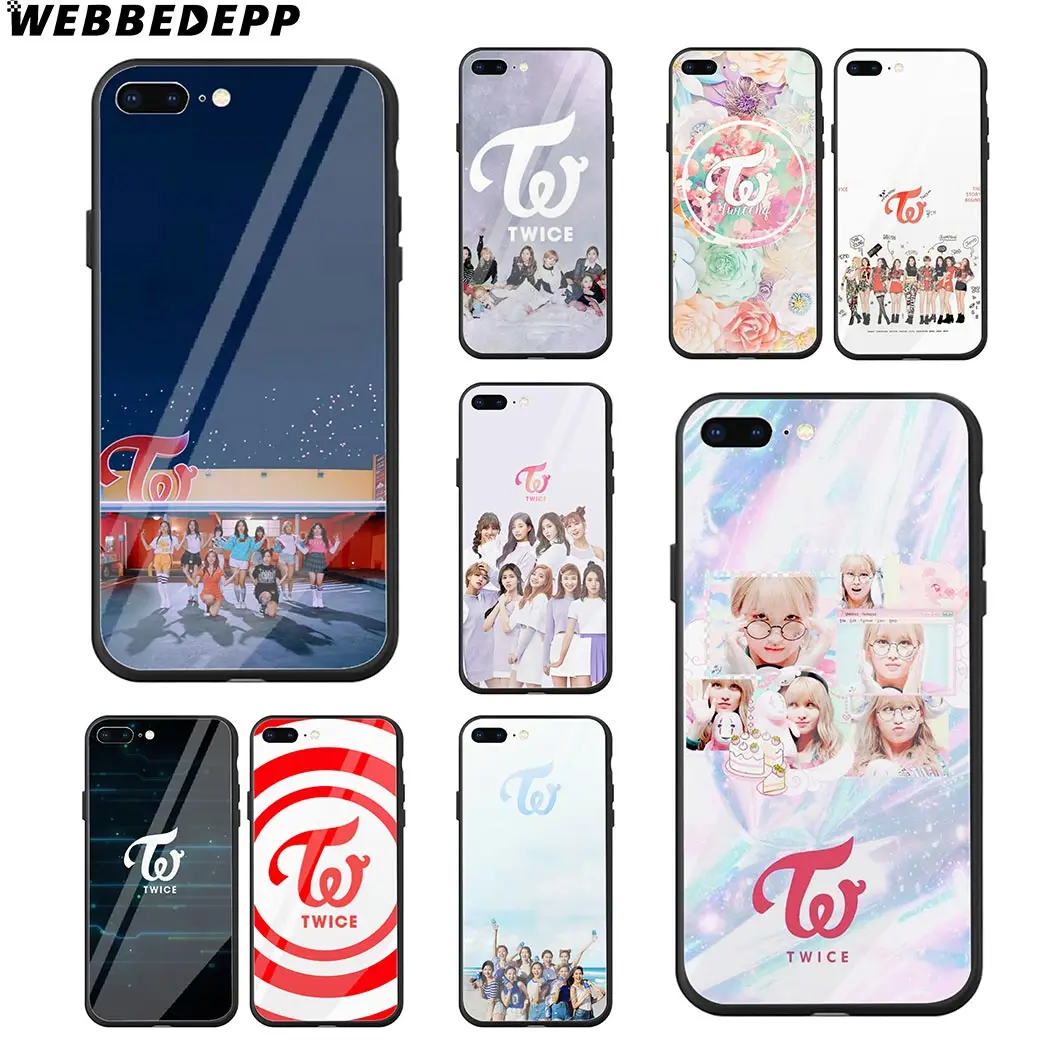 WEBBEDEPP Twice K Pop Bands Tempered Glass Phone Case for Apple iPhone Xr Xs Max X or 10 8 7 6 6S Plus 5 5S SE 7Plus
WEBBEDEPP Twice K Pop Bands Tempered Glass Phone Case for Apple iPhone Xr Xs Max X or 10 8 7 6 6S Plus 5 5S SE 7Plus