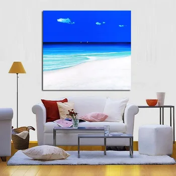 Modern Abstract Art Blue Sky Seaside View Oil Painting Abstract Handpainted Wall Art on Canvas Wall Stickers Pictures Home Decor
Modern Abstract Art Blue Sky Seaside View Oil Painting Abstract Handpainted Wall Art on Canvas Wall Stickers Pictures Home Decor
