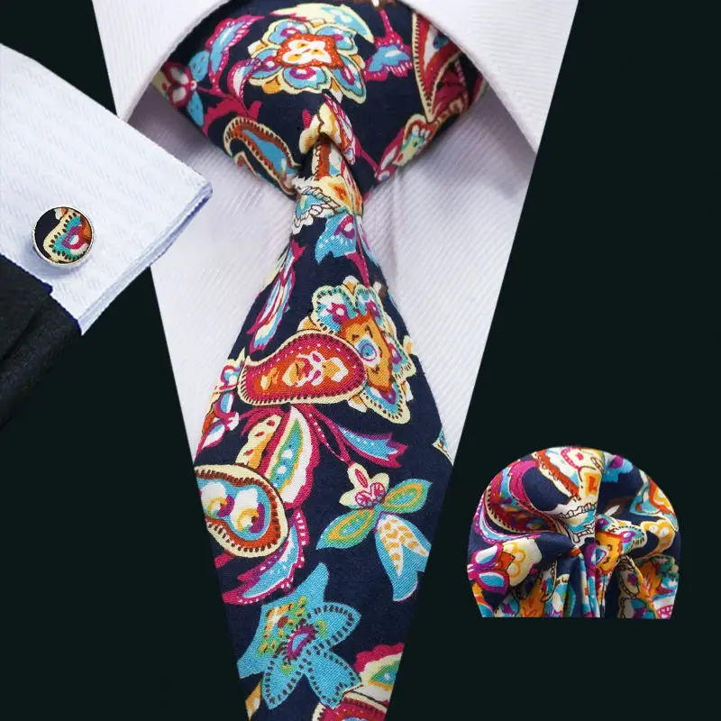 FA-1350 New Arrival Barry.Wang Fashion Colorful Cotton Ties For Men High Quality Necktie Hanky Cufflinks Set For Wedding Party
FA-1350 New Arrival Barry.Wang Fashion Colorful Cotton Ties For Men High Quality Necktie Hanky Cufflinks Set For Wedding Party