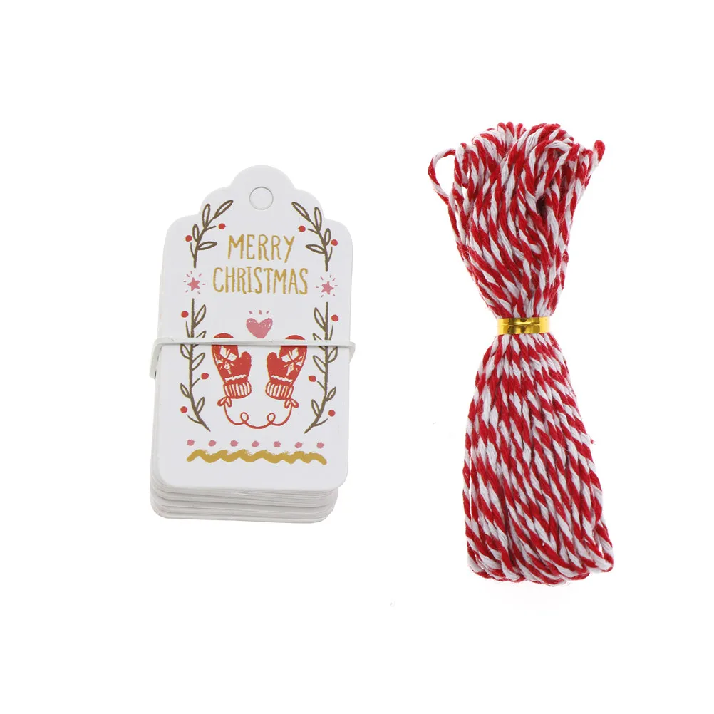 50Pcs Merry Christmas Paper Tags With String DIY Craft Label Luggage Party Favor Decoration Hanging Ornaments For Home Navidad
50Pcs Merry Christmas Paper Tags With String DIY Craft Label Luggage Party Favor Decoration Hanging Ornaments For Home Navidad