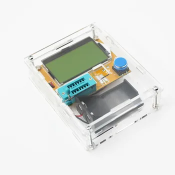2016 Latest LCR-T4 ESR Meter Transistor Tester Diode Triode Capacitance Mos Mega328 Transistor Tester + CASE (not Battery )
2016 Latest LCR-T4 ESR Meter Transistor Tester Diode Triode Capacitance Mos Mega328 Transistor Tester + CASE (not Battery )