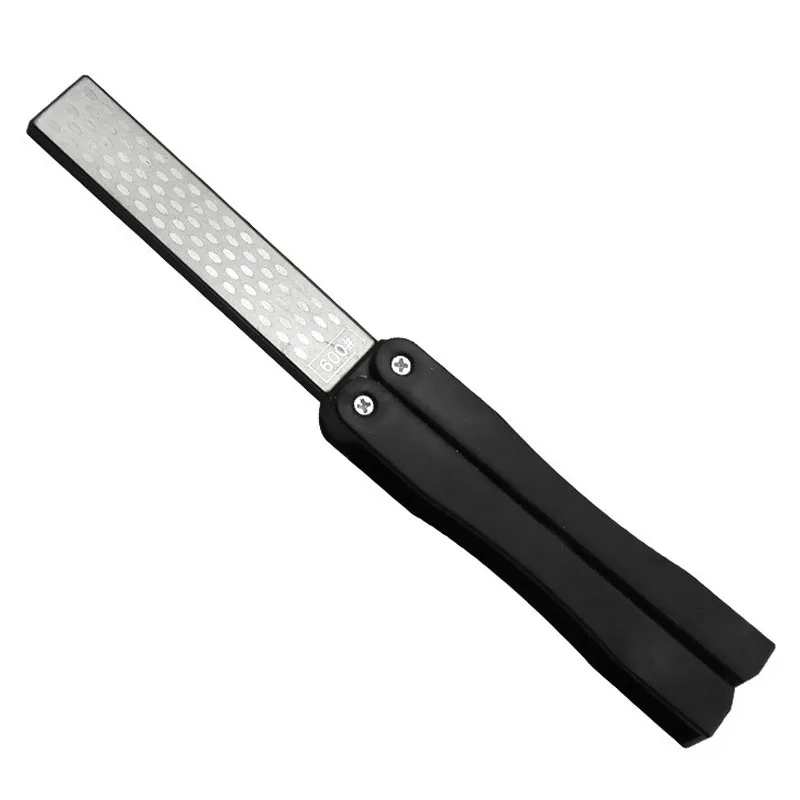 400/600 Grit Double Side Diamond Knife Sharpening Stone Fold Pocket Sharpener Whestone Grindstone Outdoor Kitchen Repair Tools
400/600 Grit Double Side Diamond Knife Sharpening Stone Fold Pocket Sharpener Whestone Grindstone Outdoor Kitchen Repair Tools