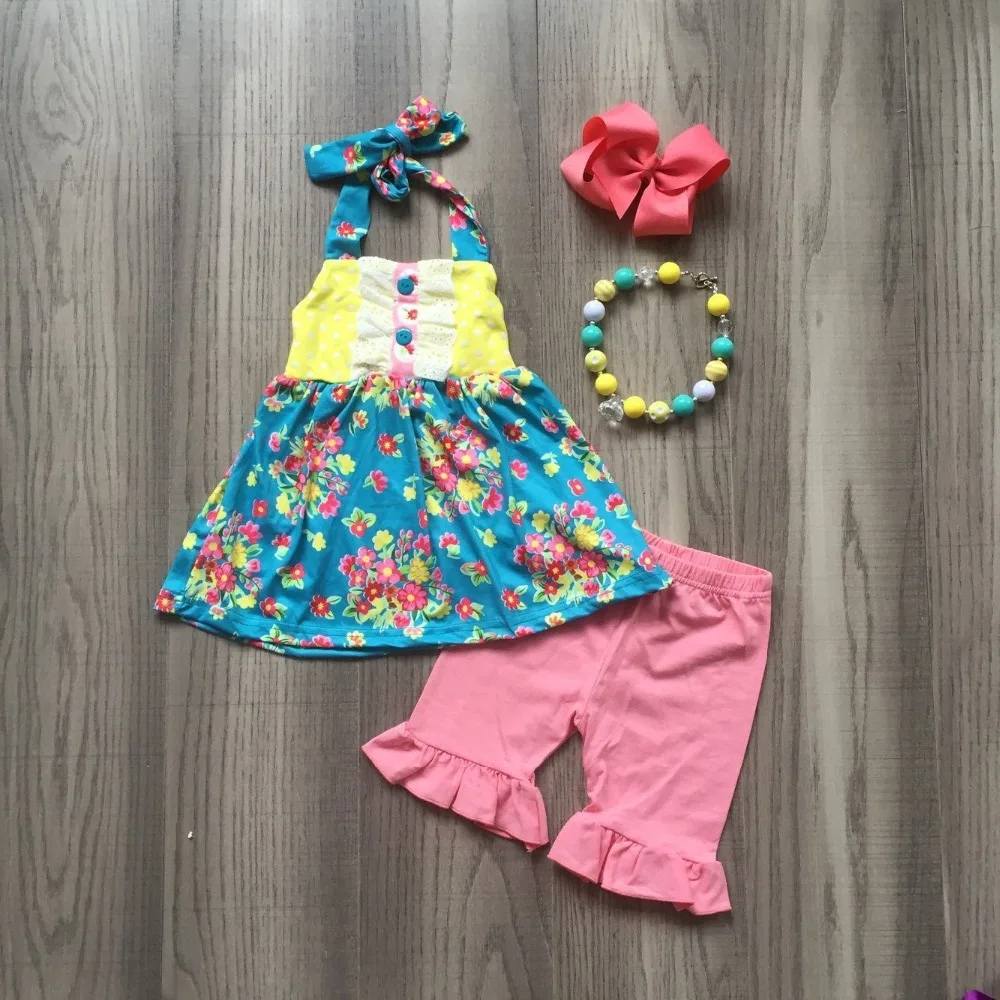 summer suspenders baby girls children clothes yellow jade coral flower floral ruffle capris boutique outfits match accessories
summer suspenders baby girls children clothes yellow jade coral flower floral ruffle capris boutique outfits match accessories