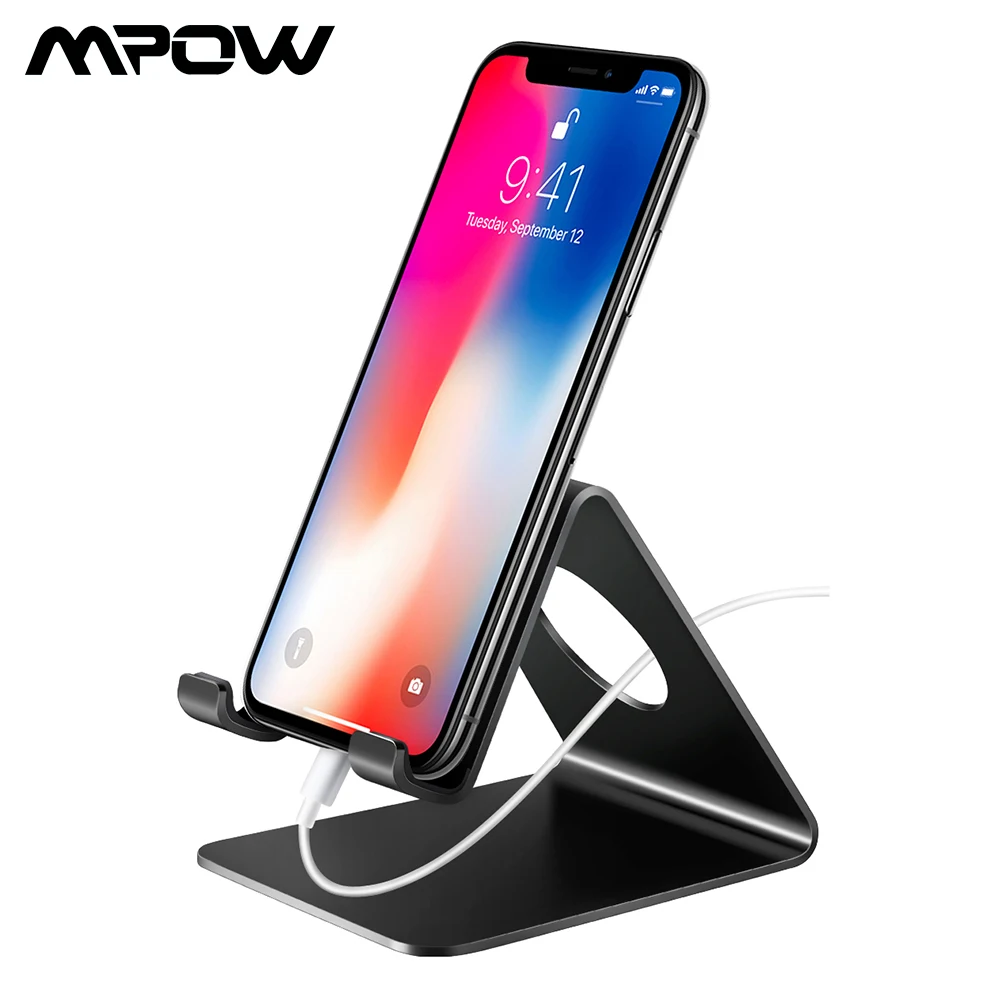 Mpow Mobile Phone Holder Stand Metal Tablet Stand Universal Holder Desk Phone Holder For iPhone X/8/7/6 Plus Samsung Phone/ipad
Mpow Mobile Phone Holder Stand Metal Tablet Stand Universal Holder Desk Phone Holder For iPhone X/8/7/6 Plus Samsung Phone/ipad