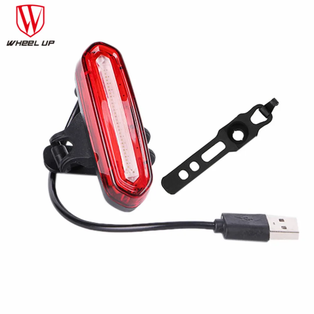 USB Rechargeable Mountain Bike Tail Light Single Red Color LED Warning Light Night Riding Equipment Bicycle Accessory WHEEL UP
USB Rechargeable Mountain Bike Tail Light Single Red Color LED Warning Light Night Riding Equipment Bicycle Accessory WHEEL UP