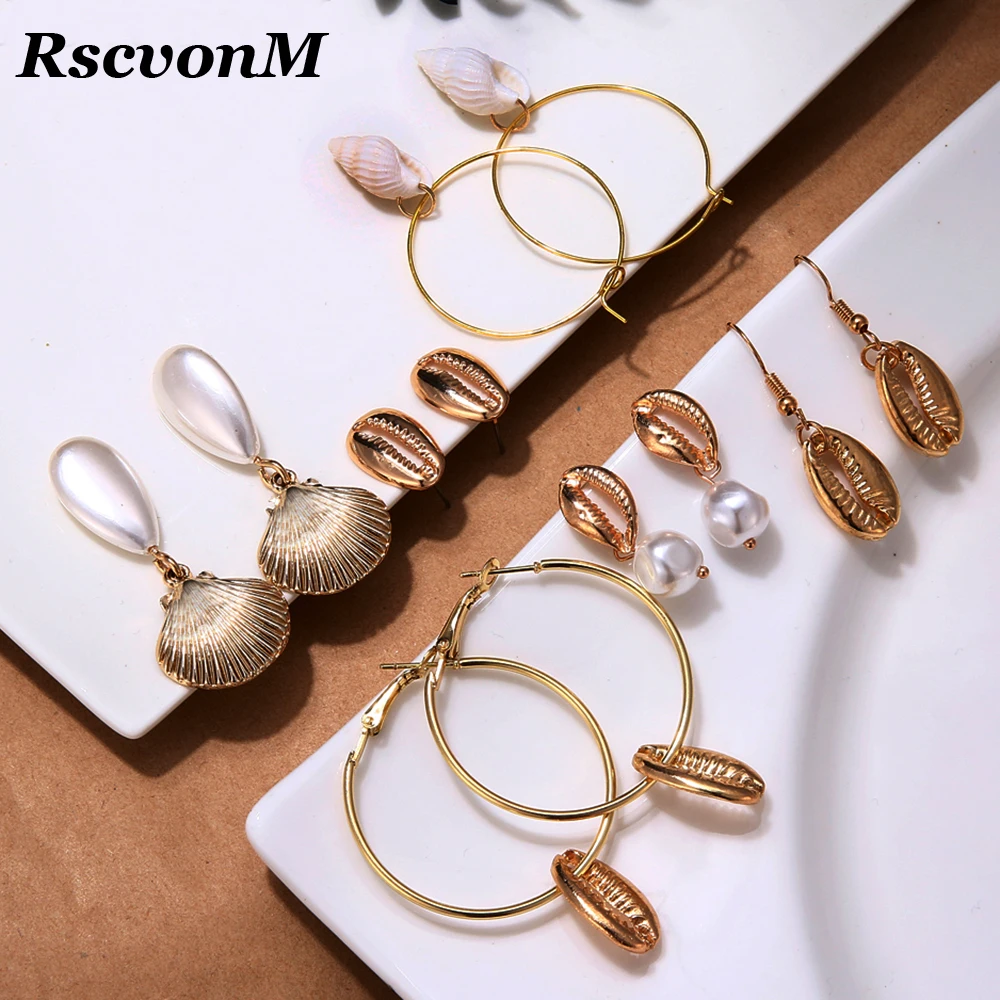 New Sea Shell Pendant Earrings Gold Statement Earrings For Women Weddings Party Irregular Geometric Jewelry Gift
New Sea Shell Pendant Earrings Gold Statement Earrings For Women Weddings Party Irregular Geometric Jewelry Gift