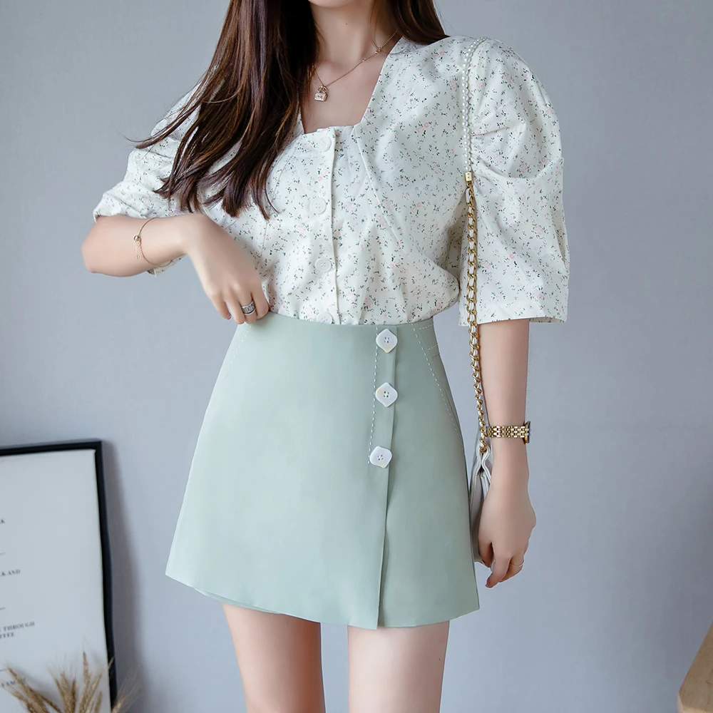 2019 Spring Summer Women's Short Skirt Mini A-line OL style Harajuku Solid Color Skirts Office Ladies Jupe Femme Saia
2019 Spring Summer Women's Short Skirt Mini A-line OL style Harajuku Solid Color Skirts Office Ladies Jupe Femme Saia