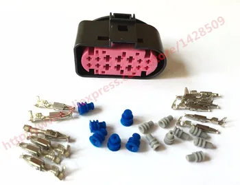 5 Set 14 Pin 1.5mm 3.5mm Female Waterproof Auto Connector Use For Aodi BMW VW Automobile 1J0973737
5 Set 14 Pin 1.5mm 3.5mm Female Waterproof Auto Connector Use For Aodi BMW VW Automobile 1J0973737