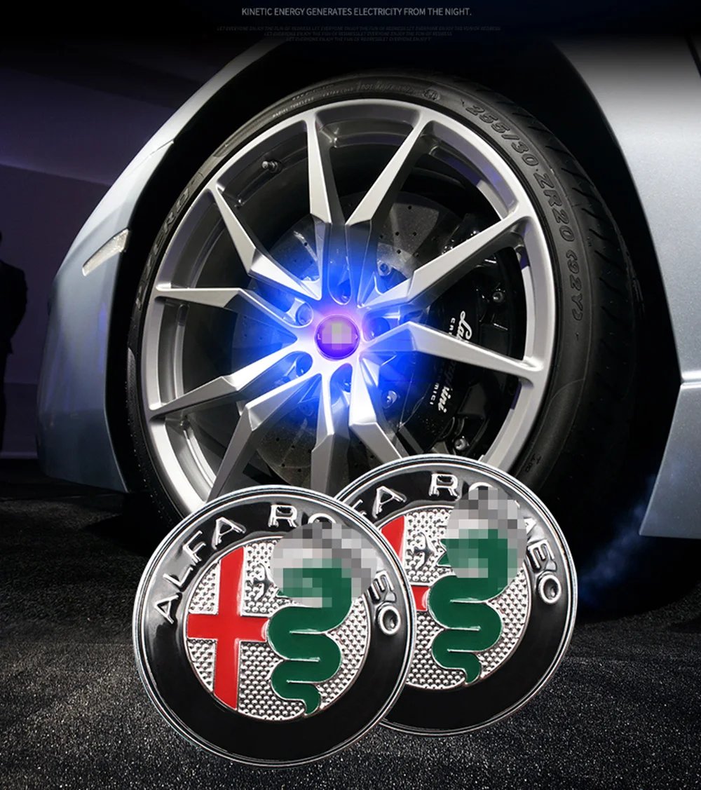 4pcs for Alfa Romeo dedicated magnetic suspension LED Wheel Center Caps hub lamp
4pcs for Alfa Romeo dedicated magnetic suspension LED Wheel Center Caps hub lamp