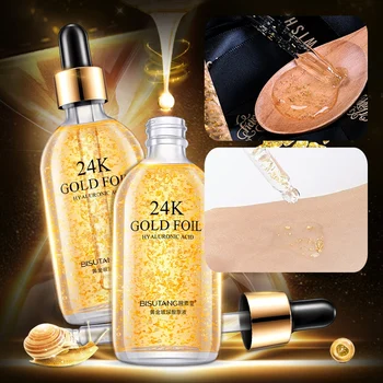 24k Gold Essence Hyaluronic Acid Acid Serum Anti-Aging Moisturizing Whitening Brighten Fine Lines Firm Soothing Repair Serum
24k Gold Essence Hyaluronic Acid Acid Serum Anti-Aging Moisturizing Whitening Brighten Fine Lines Firm Soothing Repair Serum