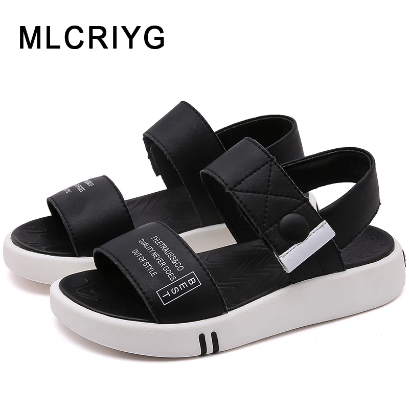 2019 Summer Kids Pu Leather Sandals Children Beach Sandals Baby Girls Casual Shoes Boys Brand Black Shoes Fashion Sport Sandals
2019 Summer Kids Pu Leather Sandals Children Beach Sandals Baby Girls Casual Shoes Boys Brand Black Shoes Fashion Sport Sandals