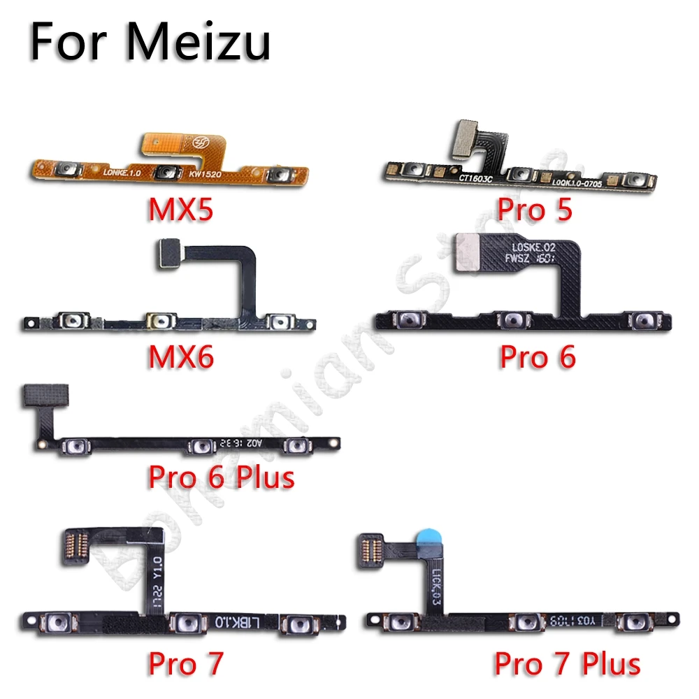 Volume on off Button Power Flex Cable For Meizu MX5 MX6 MX Pro 5 6 7 Plus Mobile Phone Repair Parts
Volume on off Button Power Flex Cable For Meizu MX5 MX6 MX Pro 5 6 7 Plus Mobile Phone Repair Parts