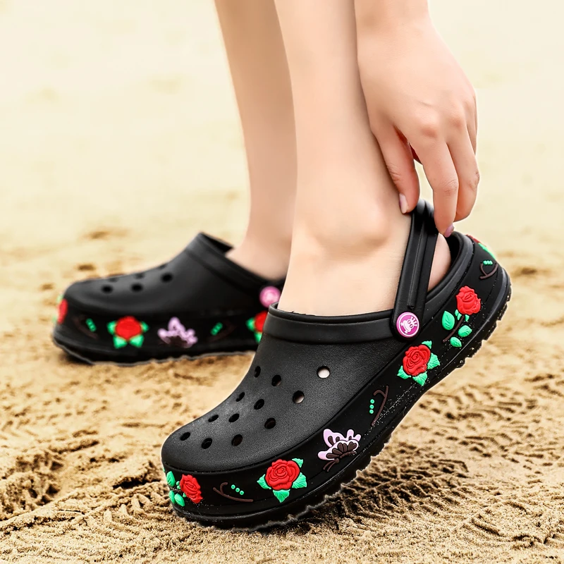 Original Clog Comfortable Men Classic Sandals Summer Outdoor Beach Shoes Fit Flop Slip On Garden Flower Water Ombre Slippers
Original Clog Comfortable Men Classic Sandals Summer Outdoor Beach Shoes Fit Flop Slip On Garden Flower Water Ombre Slippers