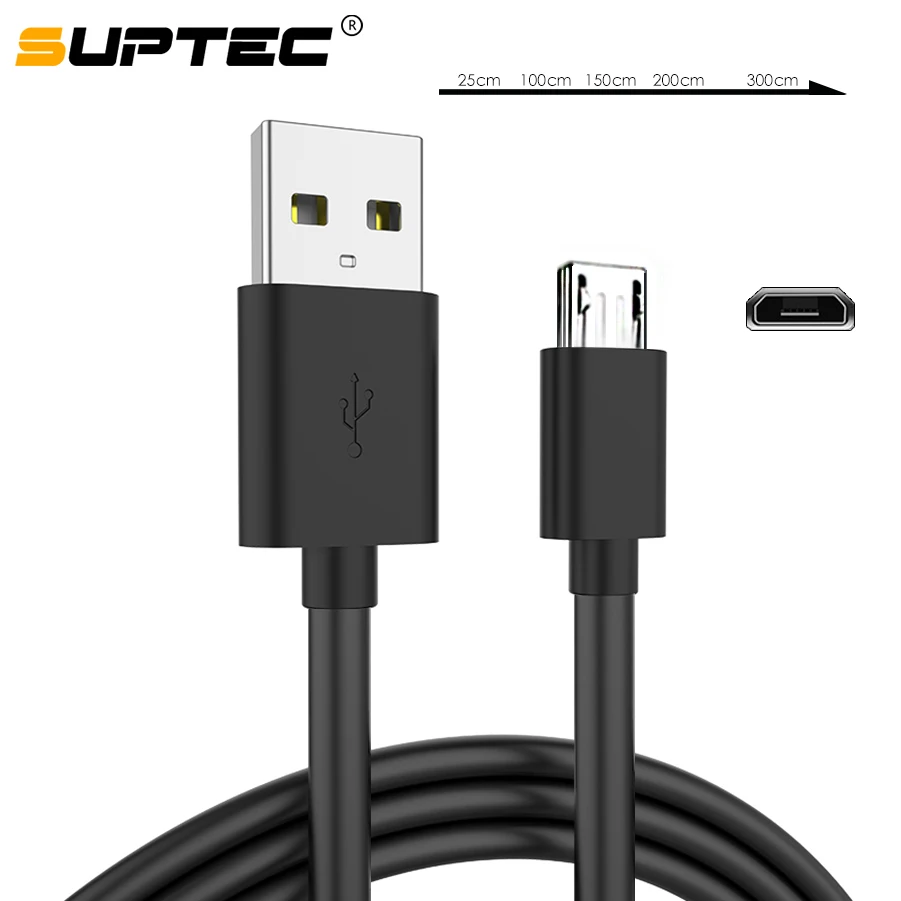 SUPTEC Micro USB Cable Type C Fast Charging data Cord Phone Charger For for Sony LG Huawei Xiaomi HTC Samsung 1m 1.5m 2m 3m
SUPTEC Micro USB Cable Type C Fast Charging data Cord Phone Charger For for Sony LG Huawei Xiaomi HTC Samsung 1m 1.5m 2m 3m