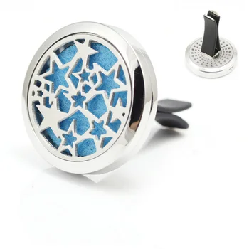 Diffuser 30mm Stainless Steel Star Design Car Aroma Diffuser Essential Oil Car Diffuser Vent Clip Diffuser
Diffuser 30mm Stainless Steel Star Design Car Aroma Diffuser Essential Oil Car Diffuser Vent Clip Diffuser