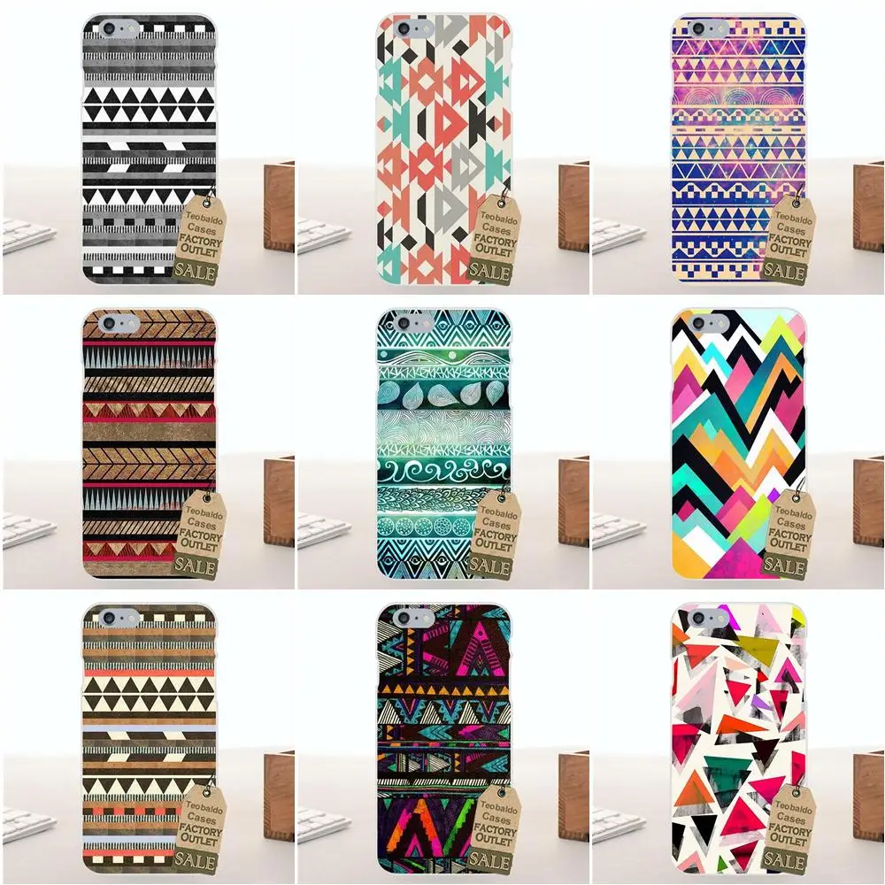 Tpwxnx Pastel Tribal Aztec Triangle On Nebula для Galaxy Alpha Core Prime Note 2 3 4 5 S3 S4 S5 S6 S7 S8 mini edge Plus | Мобильные