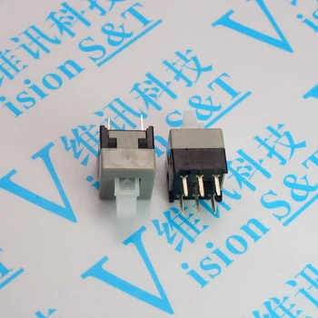160pcs Push button switch 8.5*8.5mm 6P self reset self-locking lock switch self-locking button for led control board
160pcs Push button switch 8.5*8.5mm 6P self reset self-locking lock switch self-locking button for led control board