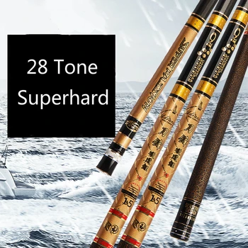 Imported High Carbon Taiwan Fishing Rod Superhard 28 Tone Carp Rod Ultralight Powerful Hand Fishing Pole High Quality Pesca Set
Imported High Carbon Taiwan Fishing Rod Superhard 28 Tone Carp Rod Ultralight Powerful Hand Fishing Pole High Quality Pesca Set