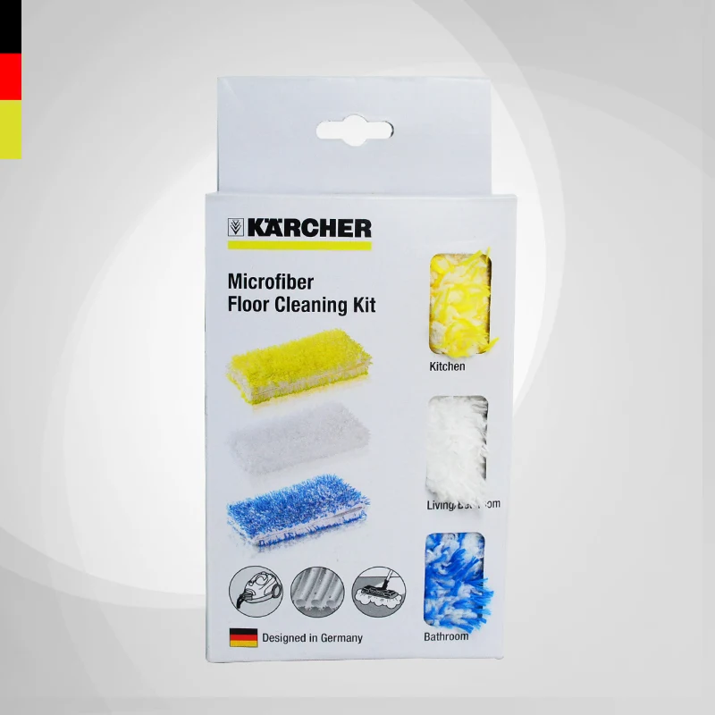 Запчасти для пароочистителя KARCHER 3 шт./лот сверхдлинная ткань пола из волокна