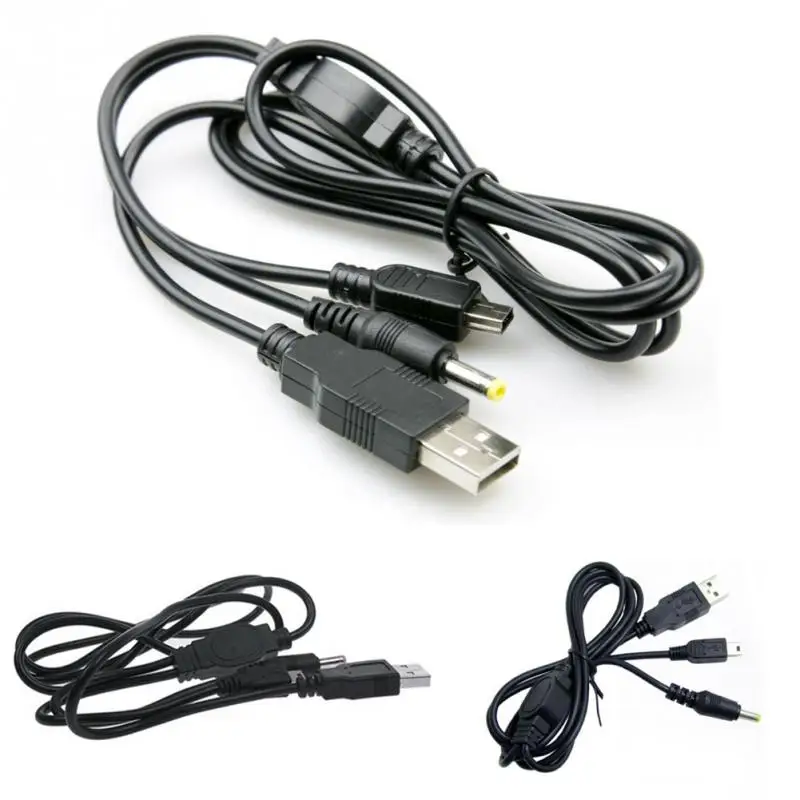 new 2 in 1 USB Data Transfer Power Charge Charger Cable for PSP 1000 2000 3000 Black #0814
new 2 in 1 USB Data Transfer Power Charge Charger Cable for PSP 1000 2000 3000 Black #0814
