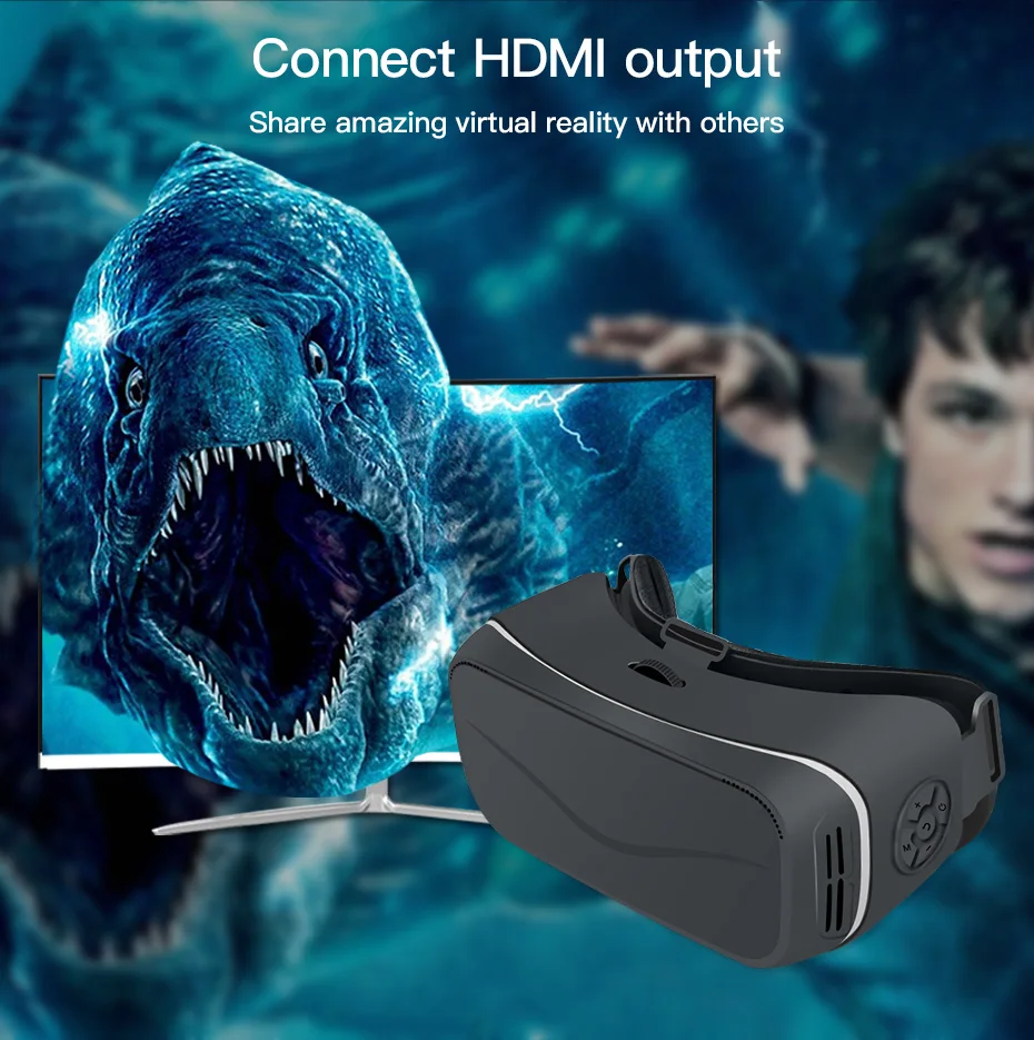 vr glasses virtual reality for pc vr glasses ps4 vr glasses hdmi vr glasses all in one VM05_9