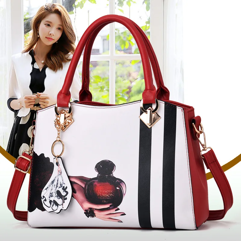 New Design Women Handbag Female Shoulder Bags Cartoon Print Handbags Women's Messenger Bags Famous Designers Totes Crossbody Bag
New Design Women Handbag Female Shoulder Bags Cartoon Print Handbags Women's Messenger Bags Famous Designers Totes Crossbody Bag