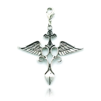 JINGLANG Free Shipping Fashion Lobster Clasp Charms Dangle Retro Alloy Wing Charms DIY Jewelry Accessories
JINGLANG Free Shipping Fashion Lobster Clasp Charms Dangle Retro Alloy Wing Charms DIY Jewelry Accessories