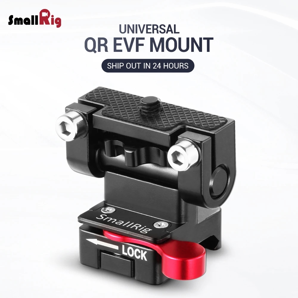 SmallRig Dual Camera EVF Mount with a Nato Clamp Quick Release Adjustable Monitor Holder For follow focus
SmallRig Dual Camera EVF Mount with a Nato Clamp Quick Release Adjustable Monitor Holder For follow focus