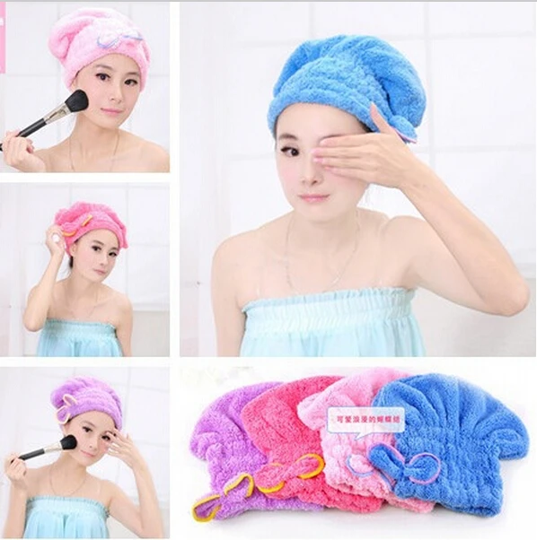 Free shipping magic dry hair cap shower cap super absorbent microfiber towel dry hair Big sale shower hat
Free shipping magic dry hair cap shower cap super absorbent microfiber towel dry hair Big sale shower hat