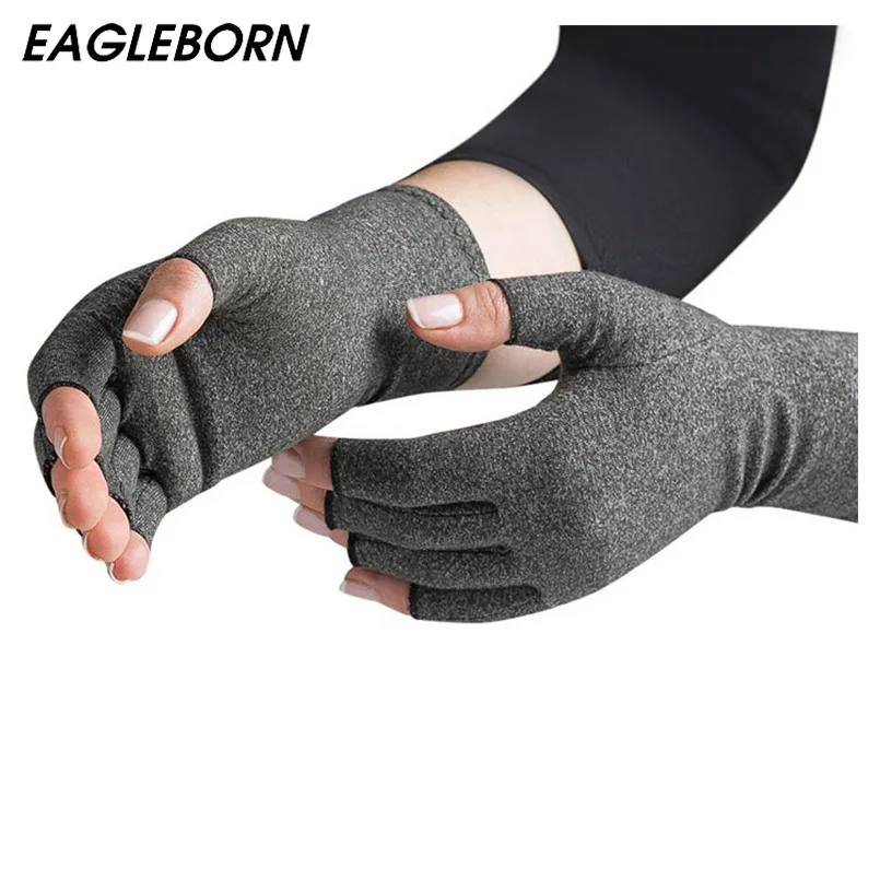 EAGLEBORN 2019 Brand NEW 1 pair Anti Arthritis Copper Fingerless gloves compression therapy improves'circulation Wholesale
EAGLEBORN 2019 Brand NEW 1 pair Anti Arthritis Copper Fingerless gloves compression therapy improves'circulation Wholesale