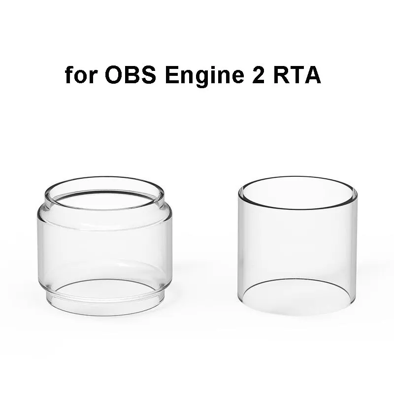 3/2PCS High Quality Replacement Transparent Clear Bubble fatboy Replacement glass tube for OBS Engine II 2 RTA 5ML
3/2PCS High Quality Replacement Transparent Clear Bubble fatboy Replacement glass tube for OBS Engine II 2 RTA 5ML
