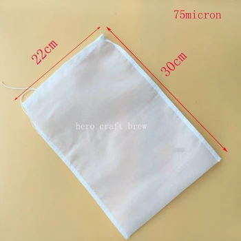 3 SIZE Fine Micron Home Brew Filter Bag All Grain Brew With String Easy Clean High Temperature Resistance Brew Bag Can Be Custom
3 SIZE Fine Micron Home Brew Filter Bag All Grain Brew With String Easy Clean High Temperature Resistance Brew Bag Can Be Custom