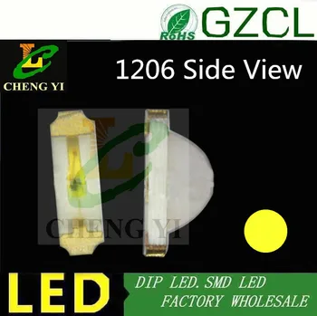 1206 Yellow Side view emitting surface mount 1204 Chip smd led 2.0-2.5V 15-20mA
1206 Yellow Side view emitting surface mount 1204 Chip smd led 2.0-2.5V 15-20mA