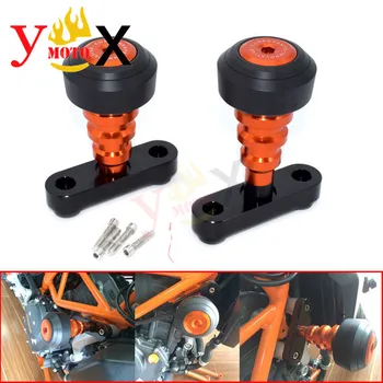 Motorcycle CNC Left & Right Frame Sliders Crash Protector Falling Protection Pad Engine Guard For KTM DUKE 125 200 390 2013-2017
Motorcycle CNC Left & Right Frame Sliders Crash Protector Falling Protection Pad Engine Guard For KTM DUKE 125 200 390 2013-2017