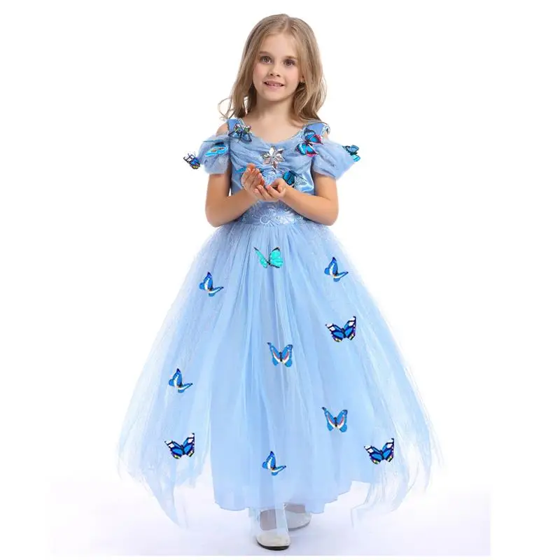 Girl Dresses Cinderella Dress Costume Princess Party Dresses Girls Christmas Clothes Fresh Butterfly Dress For Teenagers
Girl Dresses Cinderella Dress Costume Princess Party Dresses Girls Christmas Clothes Fresh Butterfly Dress For Teenagers