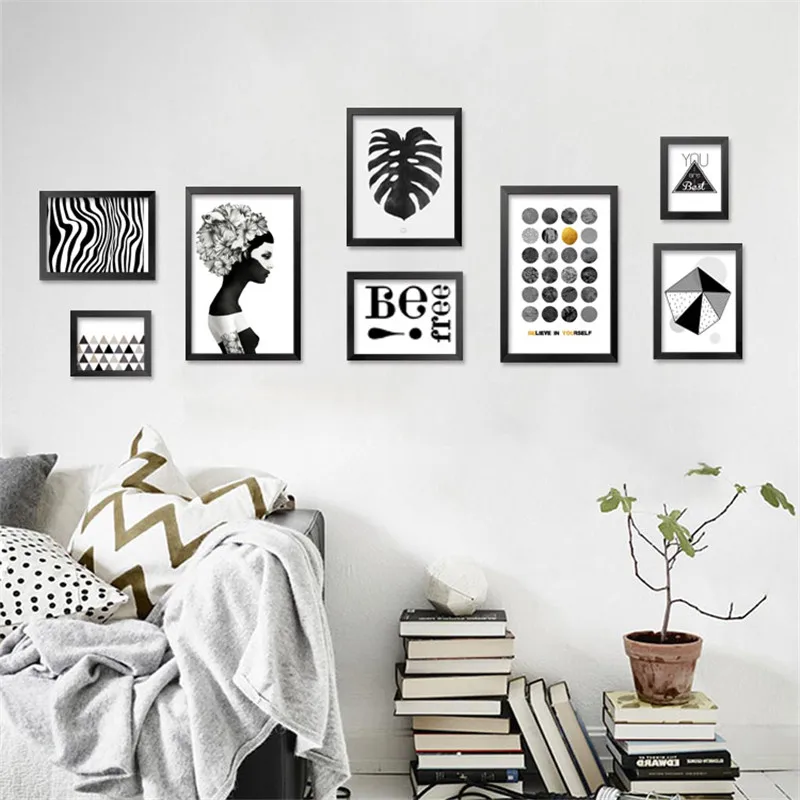 Nordic Poster Abstract Girl Black Leaf Wall Art Canvas Painting Black White Posters And Prints Wall Art Pictures Cadre Frameless
Nordic Poster Abstract Girl Black Leaf Wall Art Canvas Painting Black White Posters And Prints Wall Art Pictures Cadre Frameless