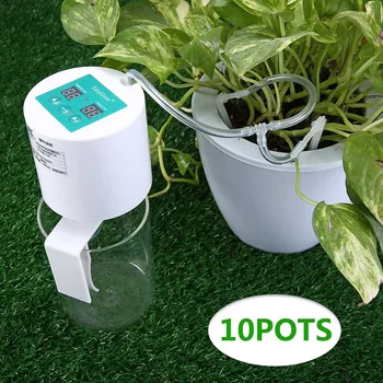 Garden Plant Drip Irrigation Kit Self Watering System Auto Watering Vacation Watering Timer JDH99
Garden Plant Drip Irrigation Kit Self Watering System Auto Watering Vacation Watering Timer JDH99