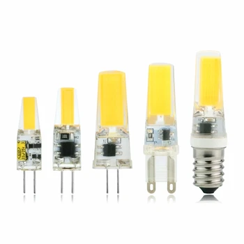Dimmable G4 G9 E14 LED Lamp Bulb AC/DC 12V 220V 3W 6W COB SMD LED Lighting Lights replace Halogen Spotlight Chandelier
Dimmable G4 G9 E14 LED Lamp Bulb AC/DC 12V 220V 3W 6W COB SMD LED Lighting Lights replace Halogen Spotlight Chandelier