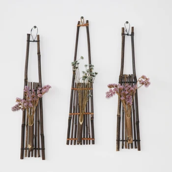 Bamboo hanging vase for flowers pots stands Wedding decoration Home decor Outdoor wall vase Ornaments for the home wooden
Bamboo hanging vase for flowers pots stands Wedding decoration Home decor Outdoor wall vase Ornaments for the home wooden